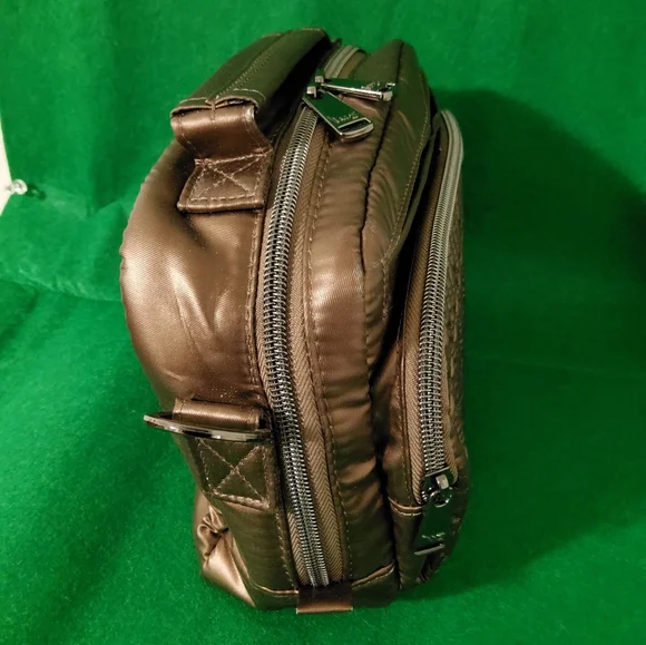 Lug Ranger Mini Crossbody Bag, Metallic Espresso - Picture 2 of 9